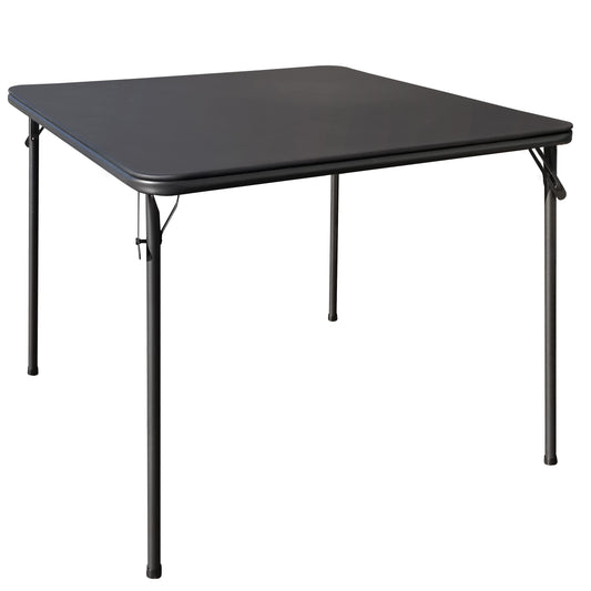 折りたたみ テーブル 多機能 正方形 シンプル 85cm ブラック